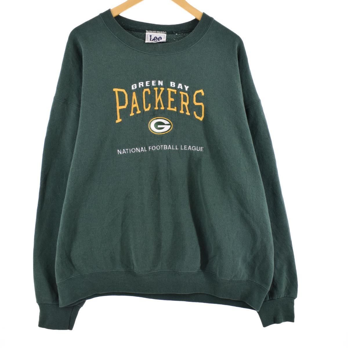 [美品]古着　Green Bay Packers スウェットシャツ Lee 古着 リー Lee NFL GREEN BAY PACKERS グリーンベイパッカーズ ロゴ