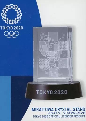 五輪延期確定】2020東京オリンピッククリスタルスタンド 希少東京