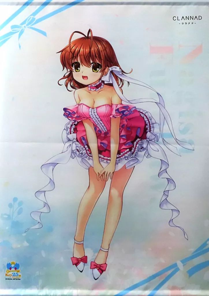 Key25th CLANNAD複製イラスト メモリアル 原画 B2タペストリー