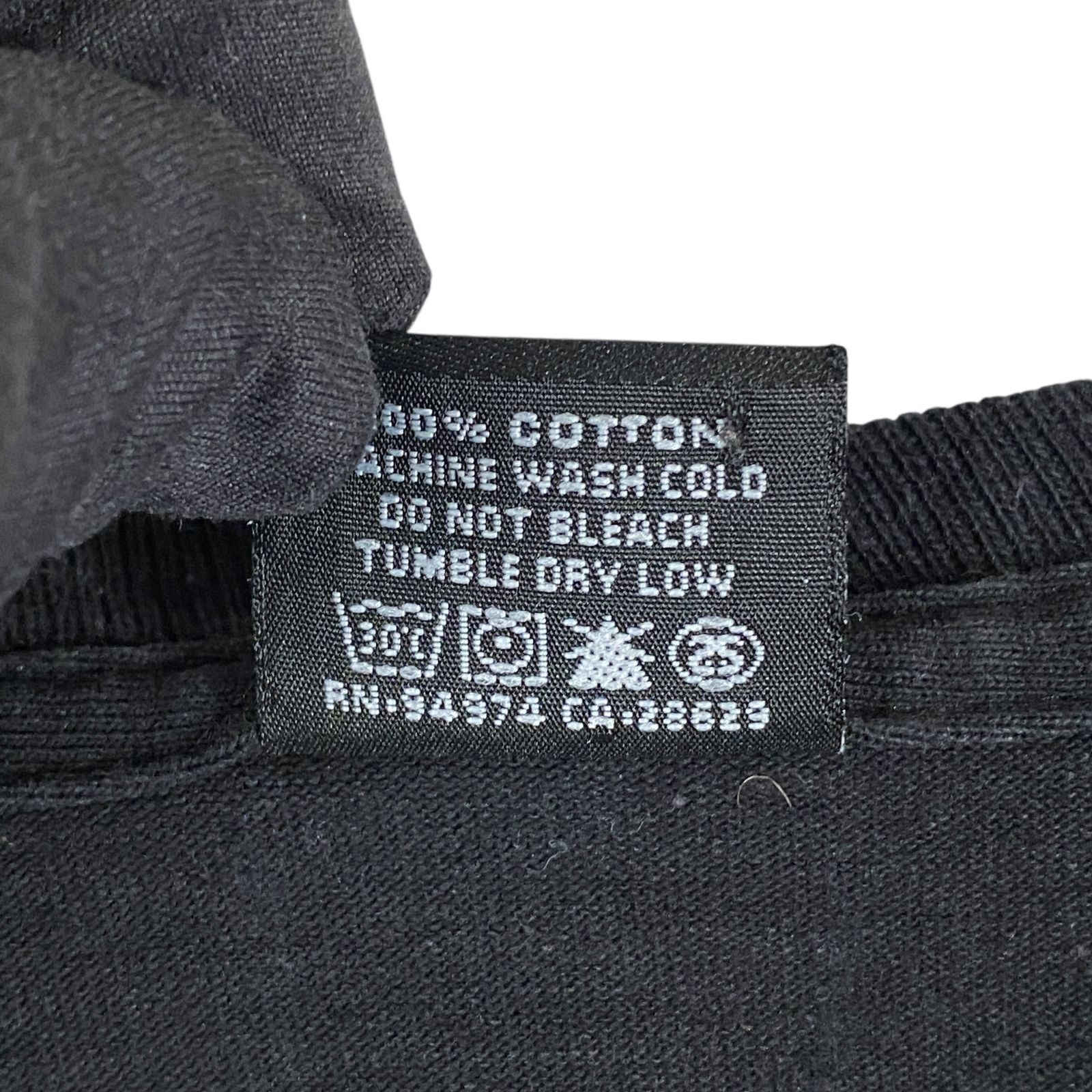 希少 00s STUSSY ステューシー Tシャツ 長袖 ロンT スカル SSリンク 黒 