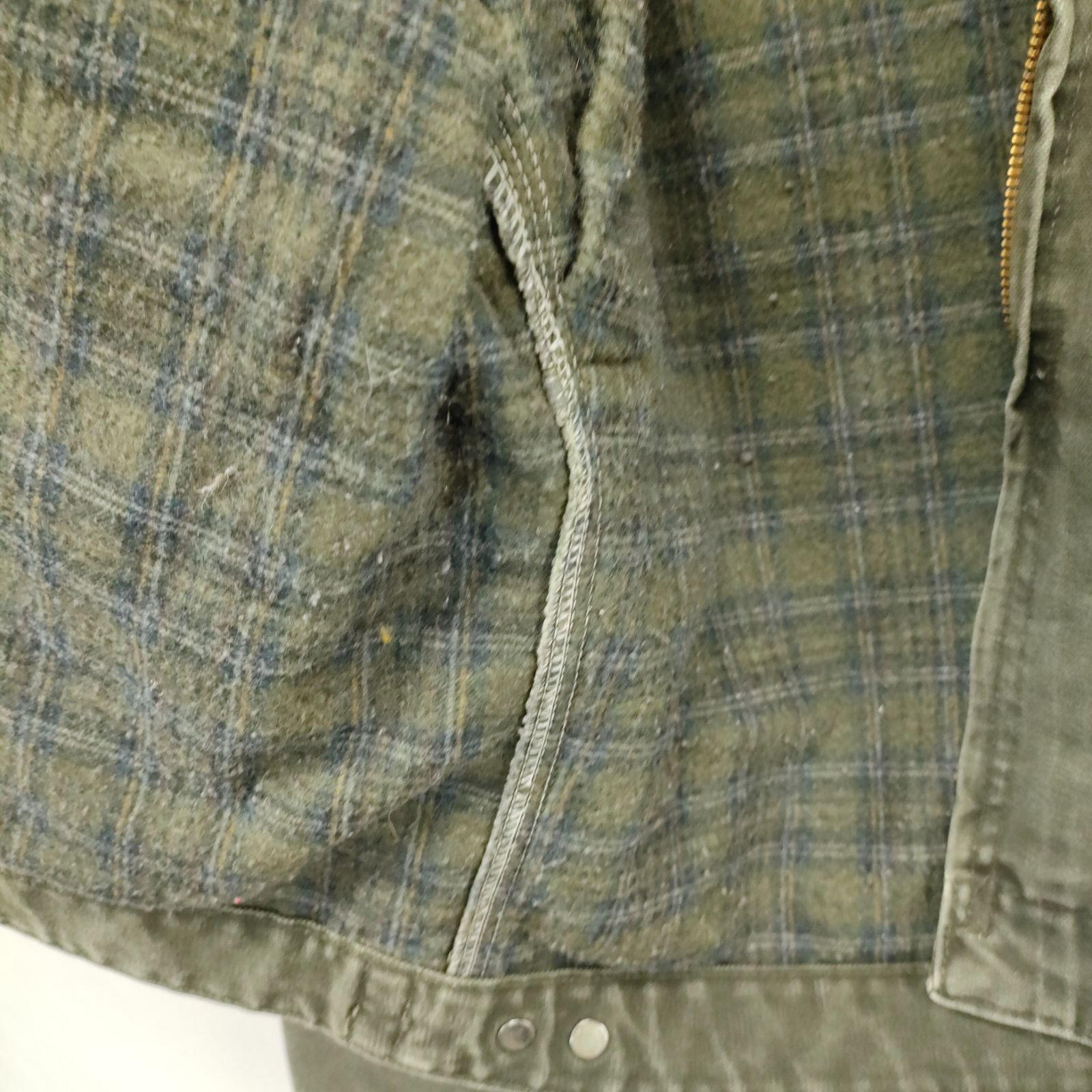 carhartt デトロイトジャケット モスグリーン MOS Lサイズ USA製