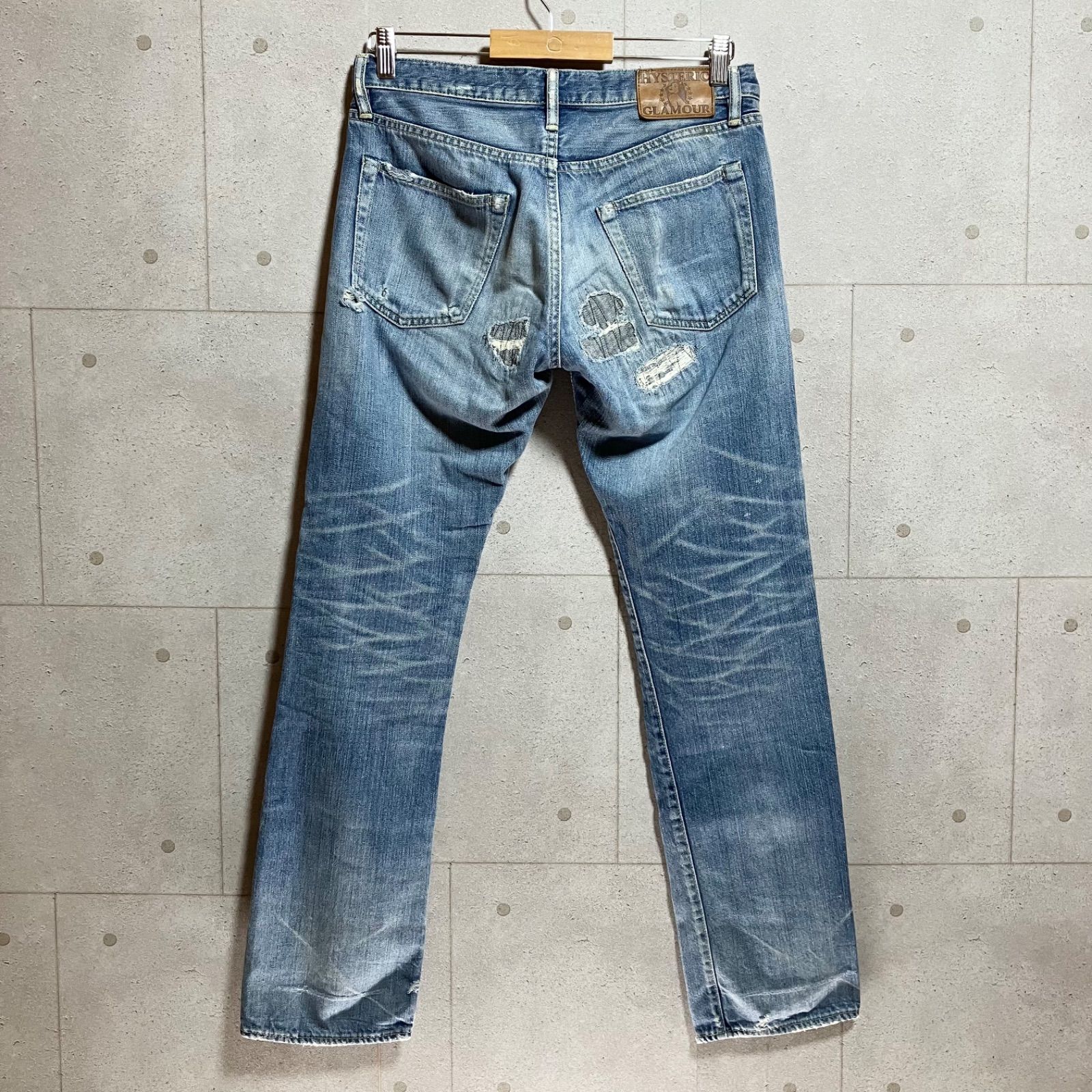 Hysteric Glamour ヒステリックグラマー ダメージ リペア加工 デニム 
