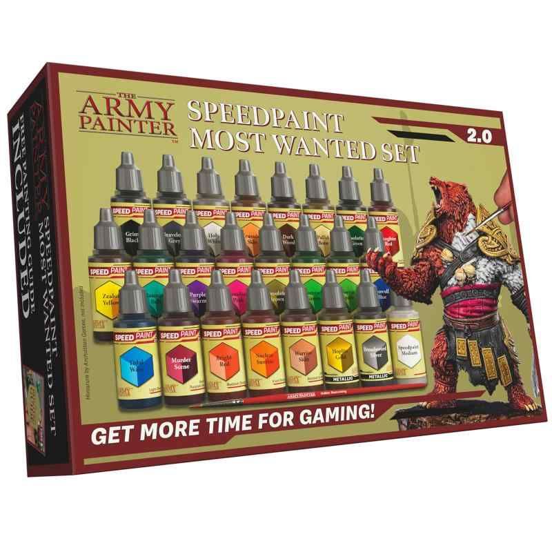 アーミーペインター スピードペイント 2.0 人気 セット 24色x18ml The Army Painter Speedpaint Most Wanted Set 2.0