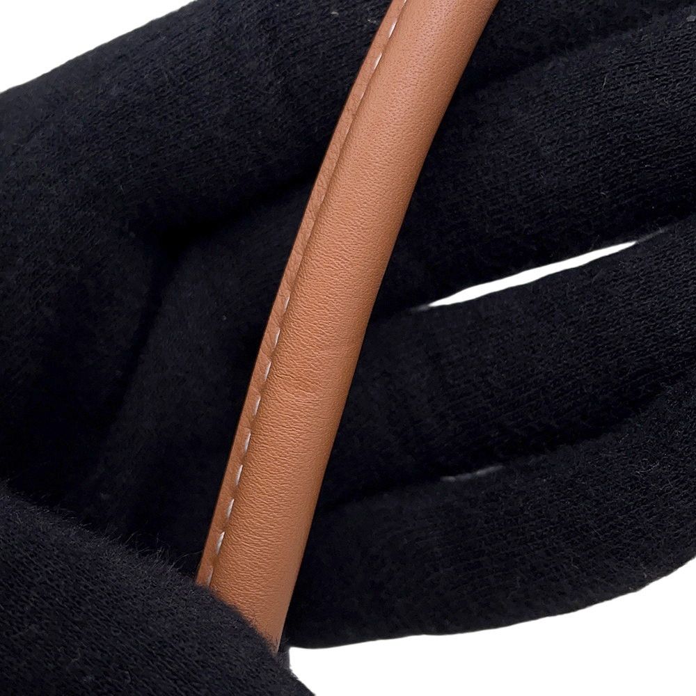 エルメス ショルダーバッグ サック アリーヌMM エクリュ/フォーヴ/シルバー金具 トワルシェブロン/バレニア W刻印 エルメス ショルダーバッグ サック アリーヌMM エクリュ/フォーヴ