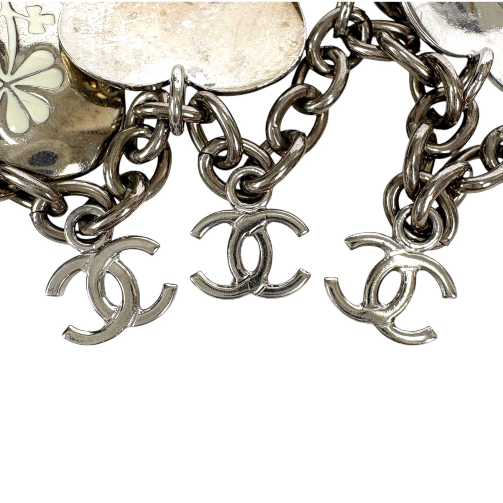 シャネル CHANEL ハートモチーフ キーリング バッグチャーム 2009年