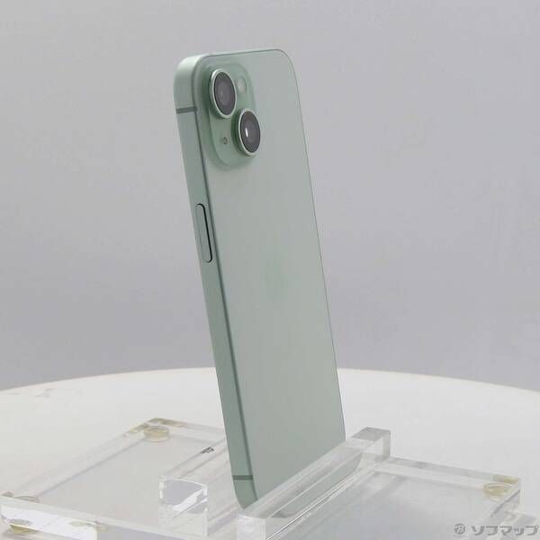 中古品〕 iPhone15 256GB グリーン MTMT3J／A SIMフリー【344