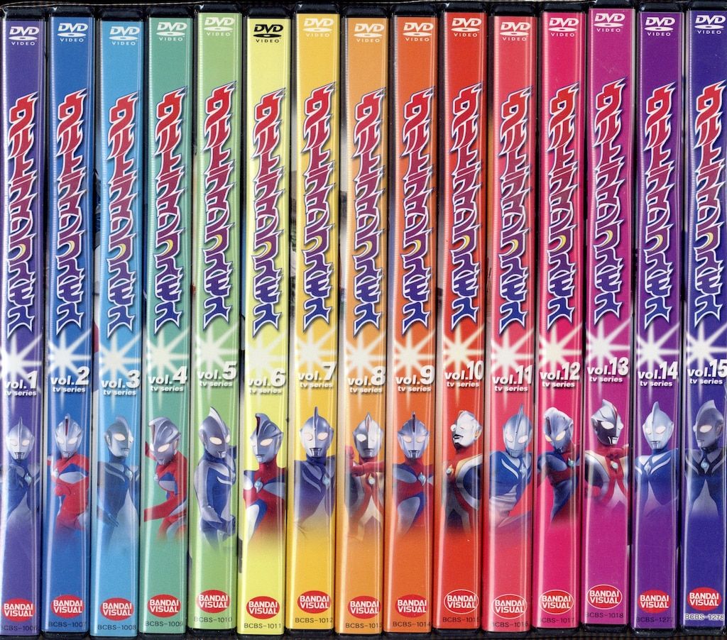 特撮DVD ウルトラマンコスモス 全15巻 セット