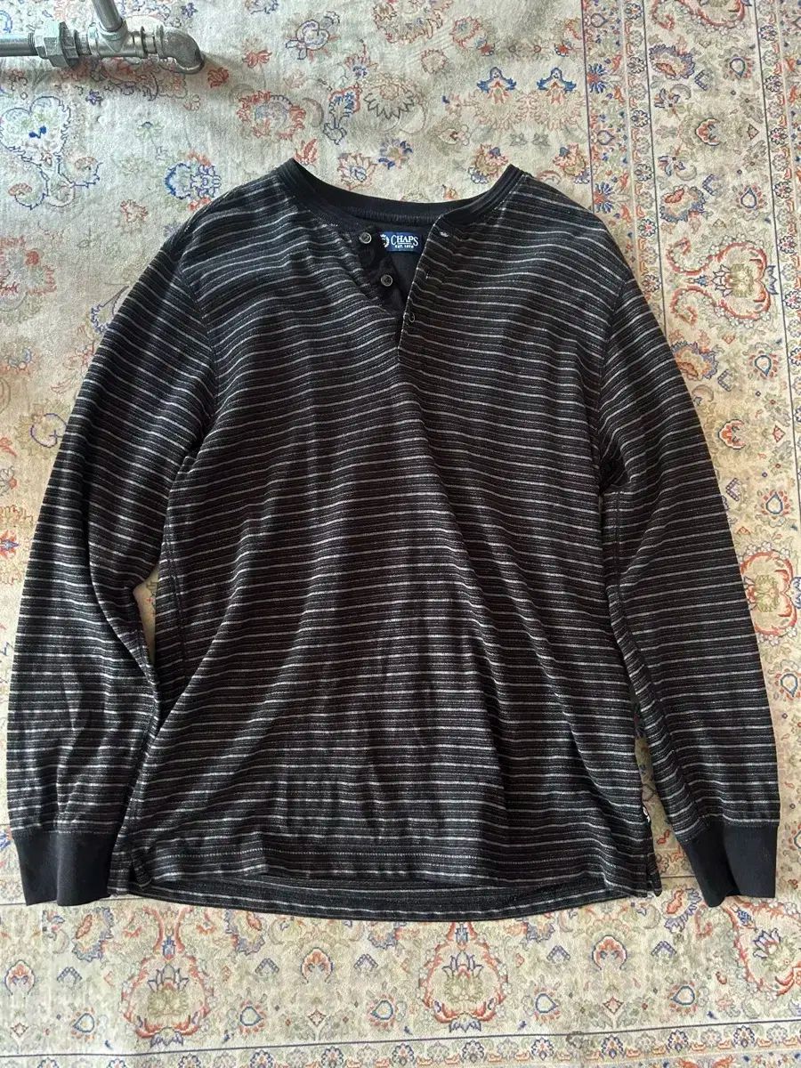 チャップラルフローレン ヘンリーネック t シャツ