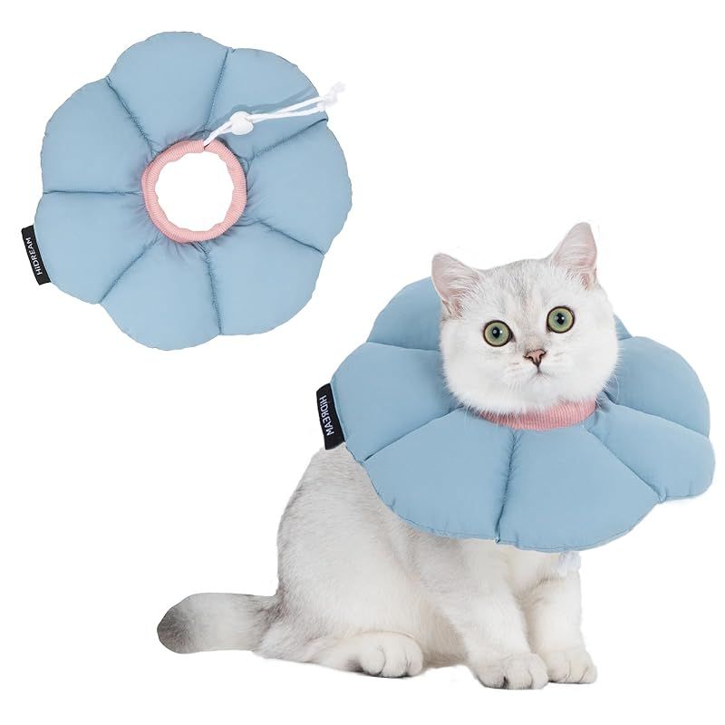 猫用 犬用 エリザベスカラー ソフト グリーン S 脱着便利 軽量 傷口保護 Amazon | WISSUA エリザベスカラー 軽量 通気性 ケガ 介護 傷