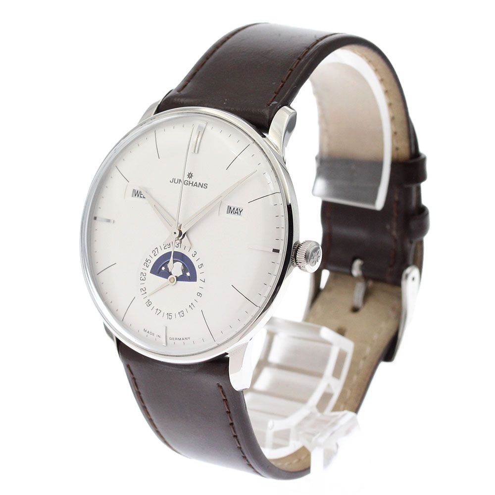ユンハンス JUNGHANS 027/7203 トリプルカレンダー ムーンフェイズ  