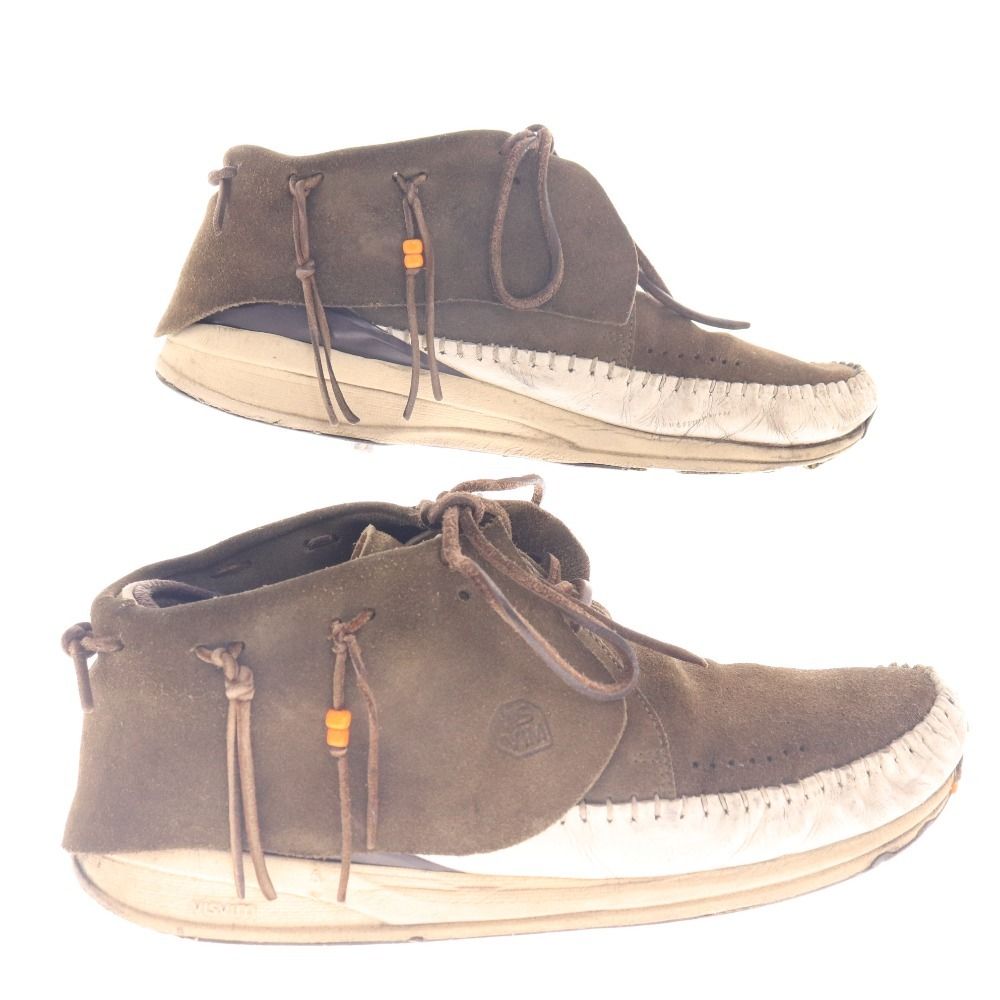 VISVIM FBT US7スエード モカシン VISVIM FBT US7スエード モカシン VISVIM ビズビム FBT VEG