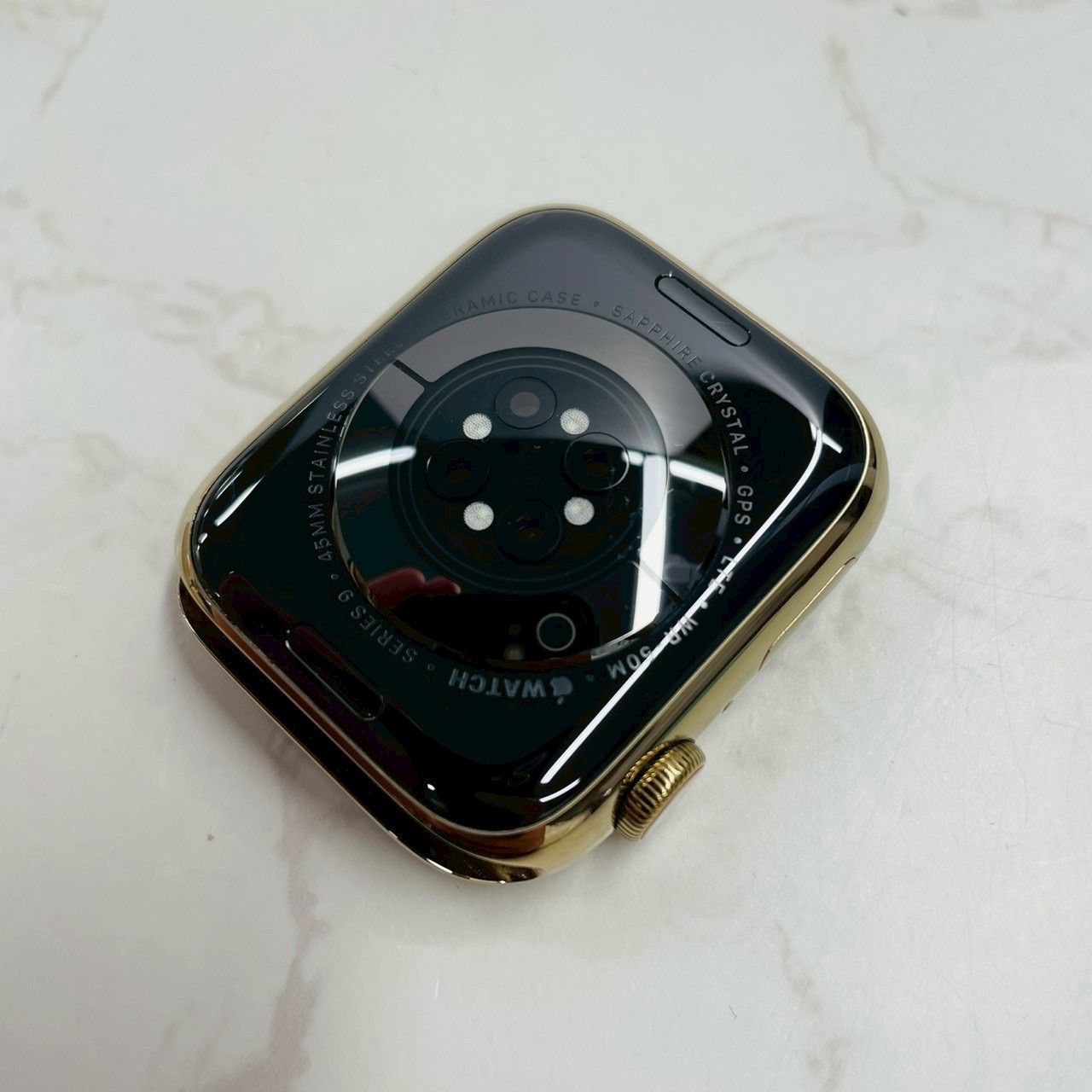 Apple Watch Series 9 ゴールドステンレススチールケース 45mm ミッドナイトブルーループ MRQL3J A 90 ストア WW5436 WWW_OPDRERGINERDOGAN_COM