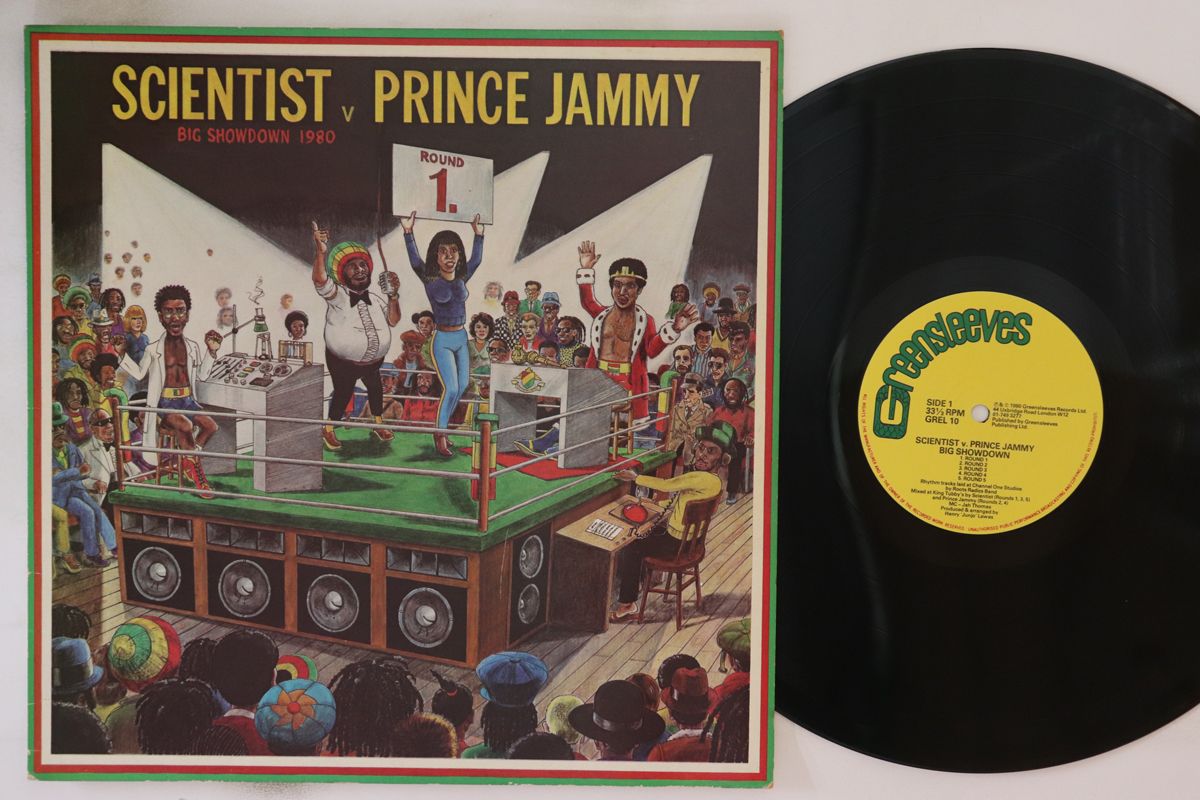 英LP Scientist Prince Jammy Big Showdown GREL10 Greensleeves Records |00260