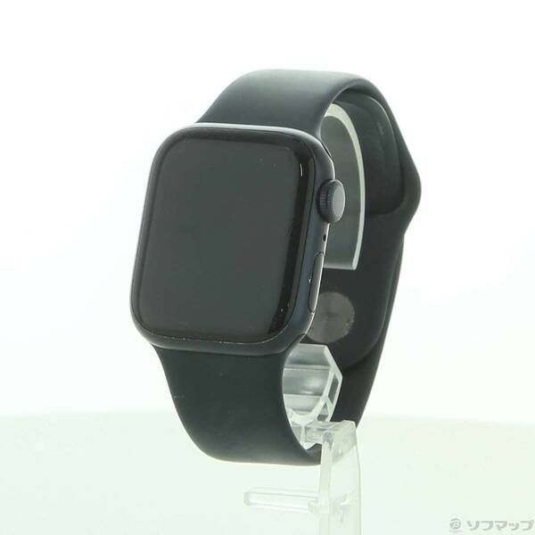 品〕 Apple Watch Series 8 GPS 41mm ミッドナイトアルミニウムケース 