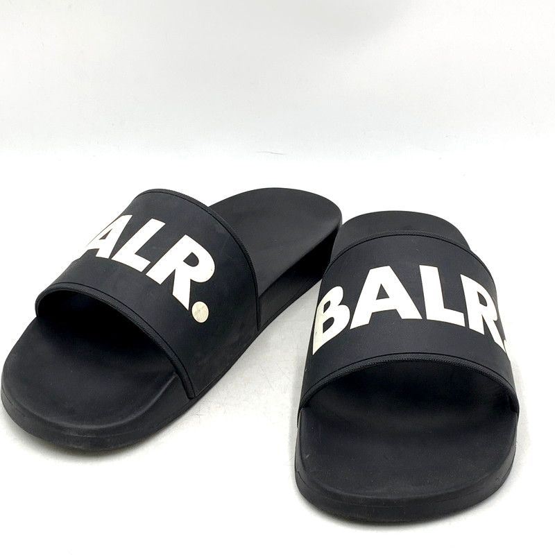 新品　BALR. ボーラー　シャワーサンダル　サンダル　ロゴ　ブラック BALR. ボーラー サンダル シャワーサンダル スポーツサンダル