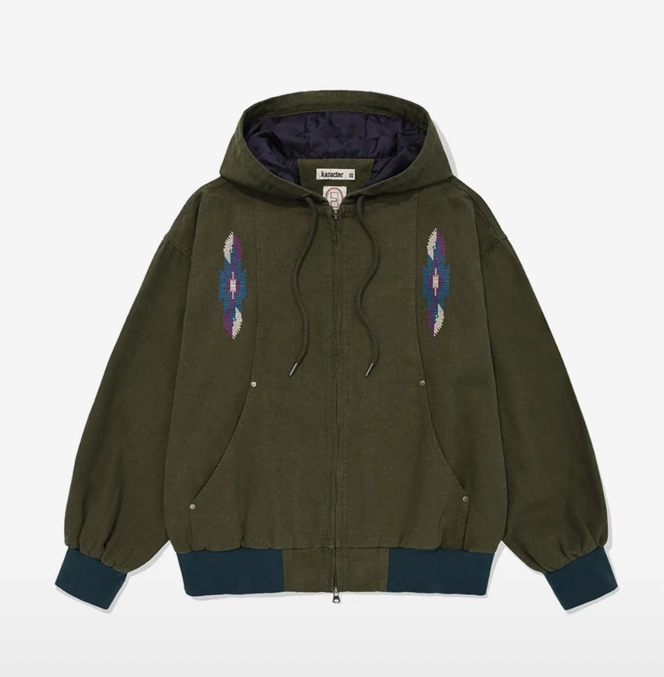 新品 カラクター ユニセックス パーカージップアップ 01 サイズ