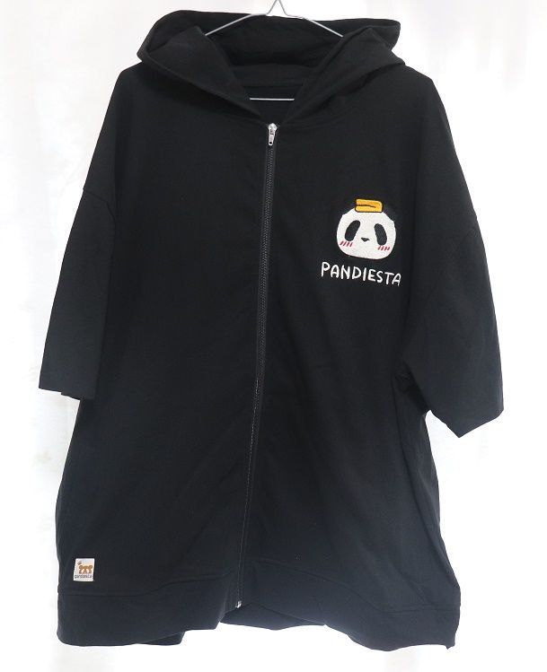 Pandiesta パンディエスタ新品半袖ジップパーカー4L程度サンプル