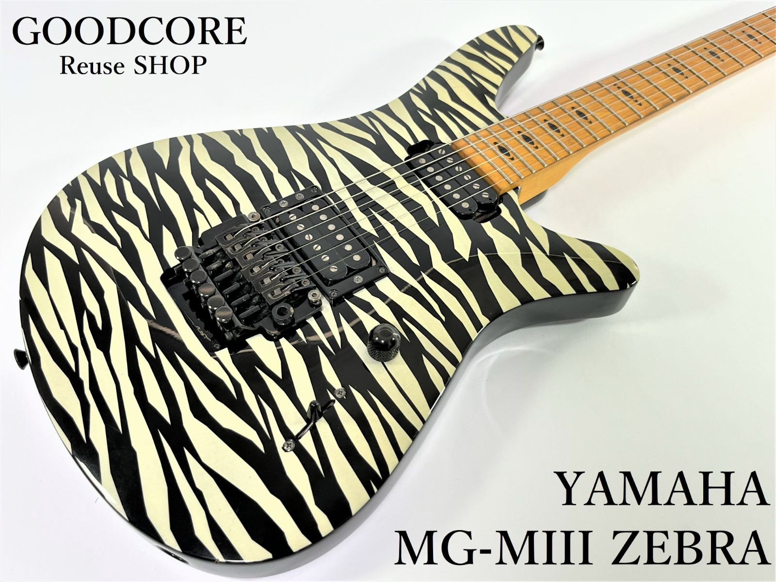 YAMAHA ヤマハ MG-MIII MG-M3 B'z 松本孝弘 ゼブラフィニッシュ エレキギター