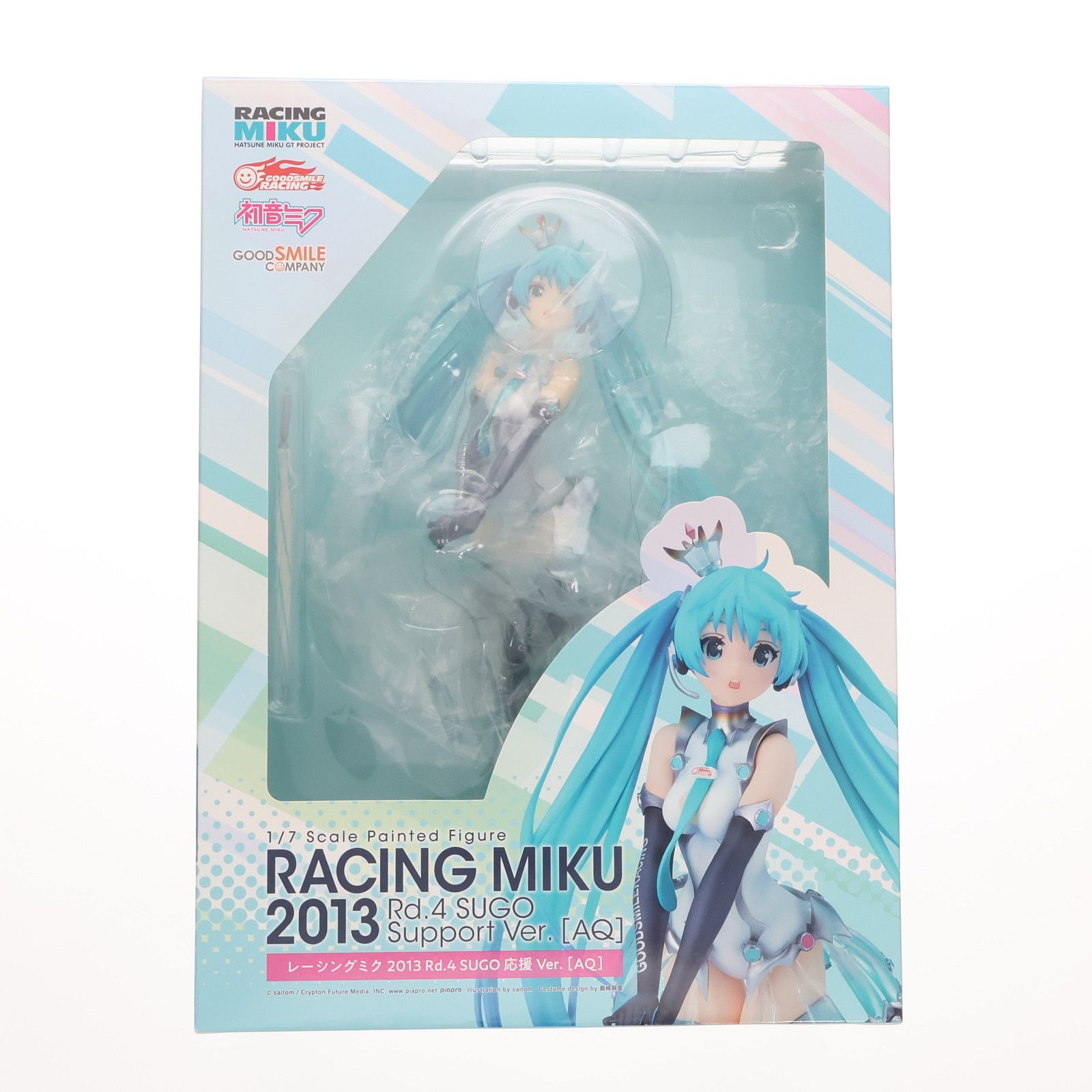 GOOD SMILE COMPANY - レーシングミク 2013 Rd.4 SUGO 応援Ver.[AQ] 初音ミク GTプロジェクト 1/7 完成品 フィギュア グッドスマイルカンパニー レーシングミク 2013 Rd.4 SUGO 応援Ver.［AQ］