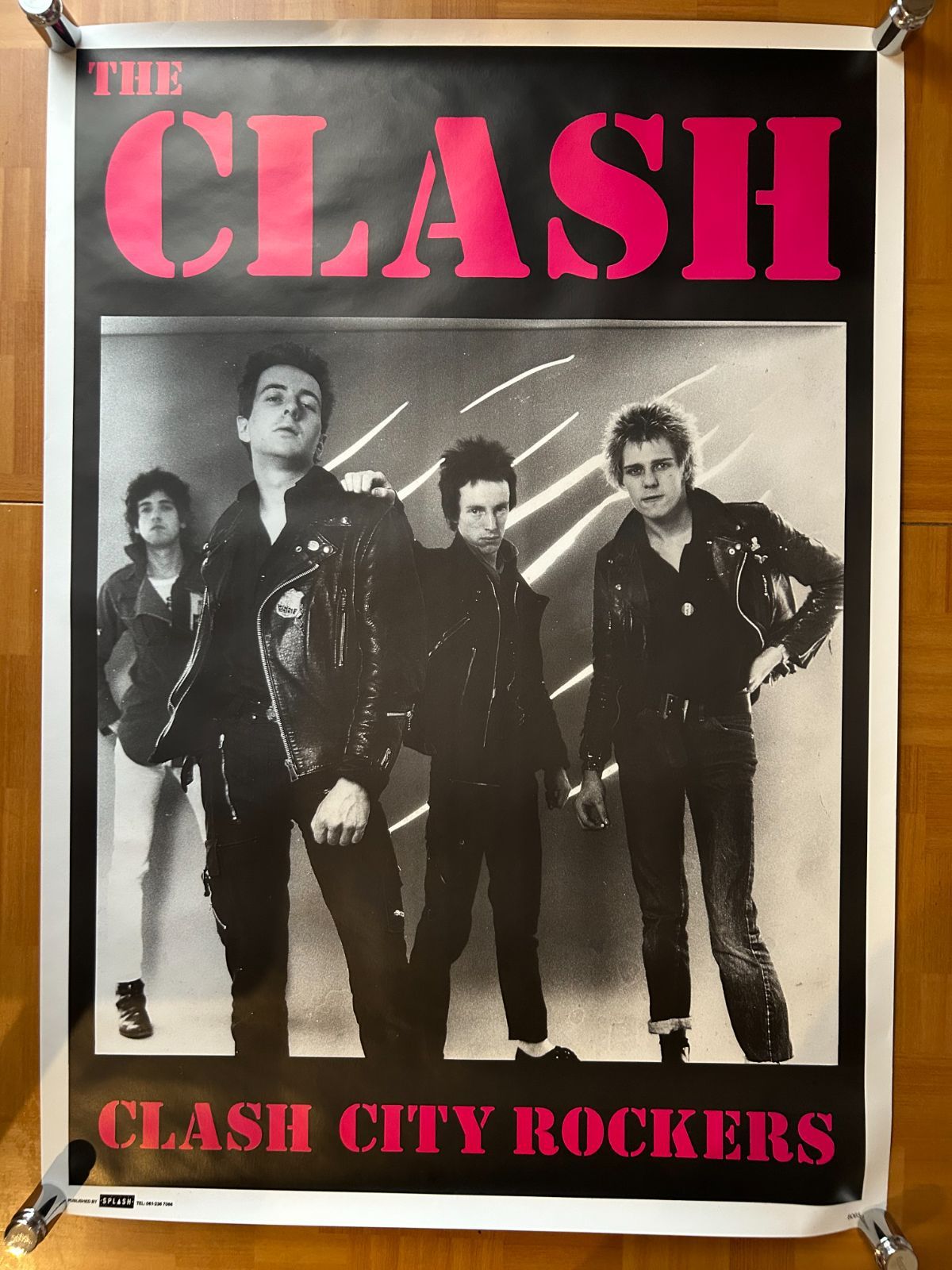 CLASH | 1980年代 SPLASH製 オリジナルポスター 640x900mm