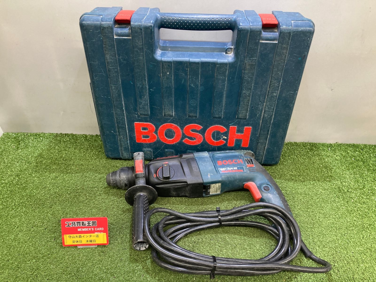 中古品】【0921】☆BOSCH(ボッシュ) SDSプラスハンマードリル