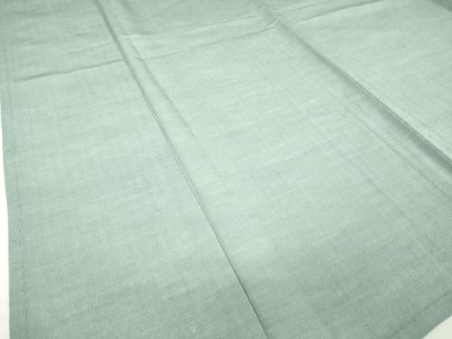 お召縮緬 水浅葱色