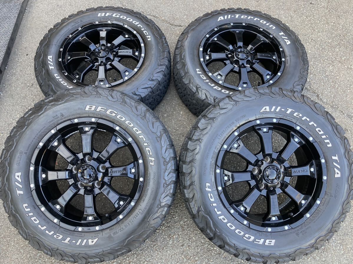 MKW MK-46 16x7J 5H-114.3 ET35、4本セット MKW 送料無料 MK-46 7J-16 +35 5H-114.3 (16インチ) 5H114.3 7J+