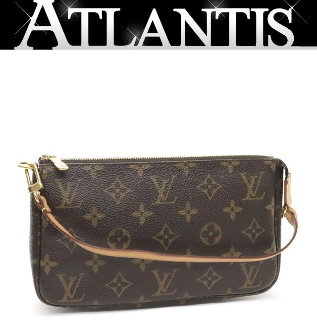 広尾店 ルイヴィトン Louis Vuitton ポシェットアクセソワール アクセサリーポーチ モノグラム M40712 16529