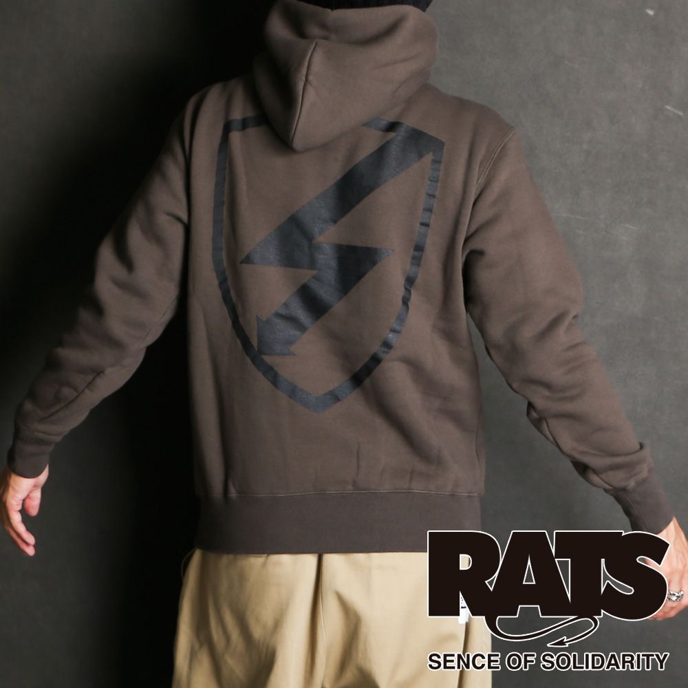 公式半額 RATS SOLIDARITY ZIP HOODIE ラッツ Mサイズ - トップス