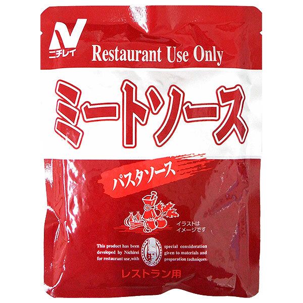 ニチレイフーズ Restaurant Use Only レストラン ユース オンリー パスタソース ミートソース 140g×40袋入× 2ケース ｜ パスタソース パスタ