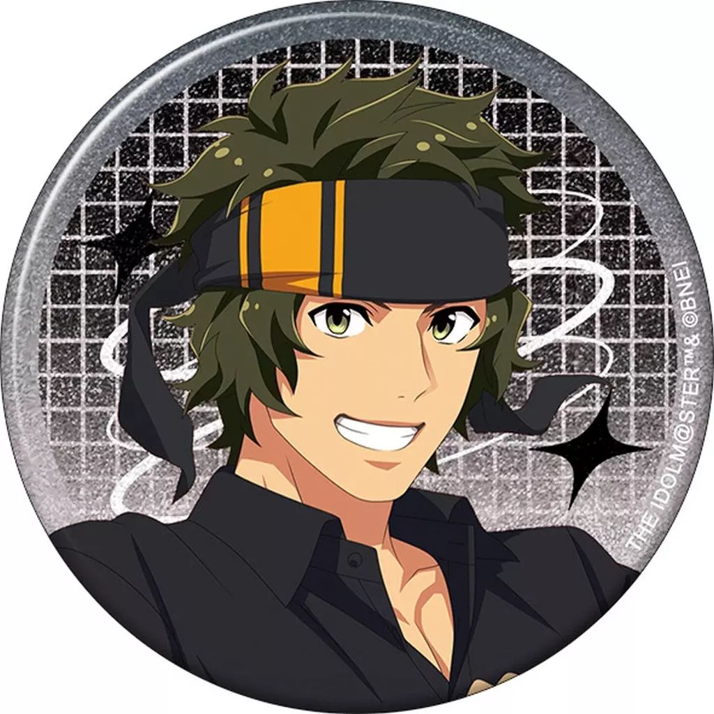 sideM 円城寺道流　バトルフェス　缶バッジ 中古】バッジ・ビンズ 円城寺道流 Mフェス2025 グリッター缶バッジ