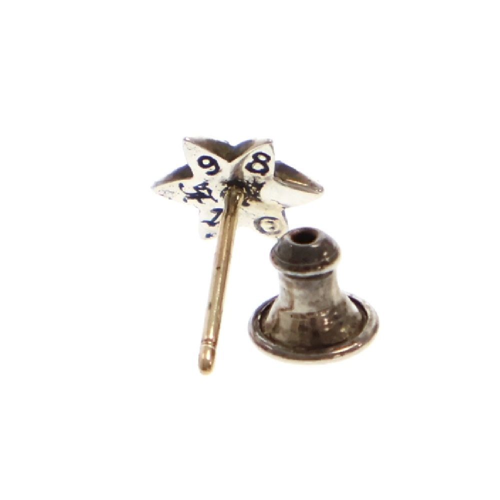 CHROME HEARTS CO STAR スター スタッドピアス シルバー クロムハーツスタースタッド（ピアス）|クロムハーツ通販専門店