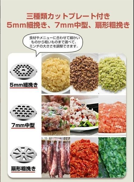 肉挽き機