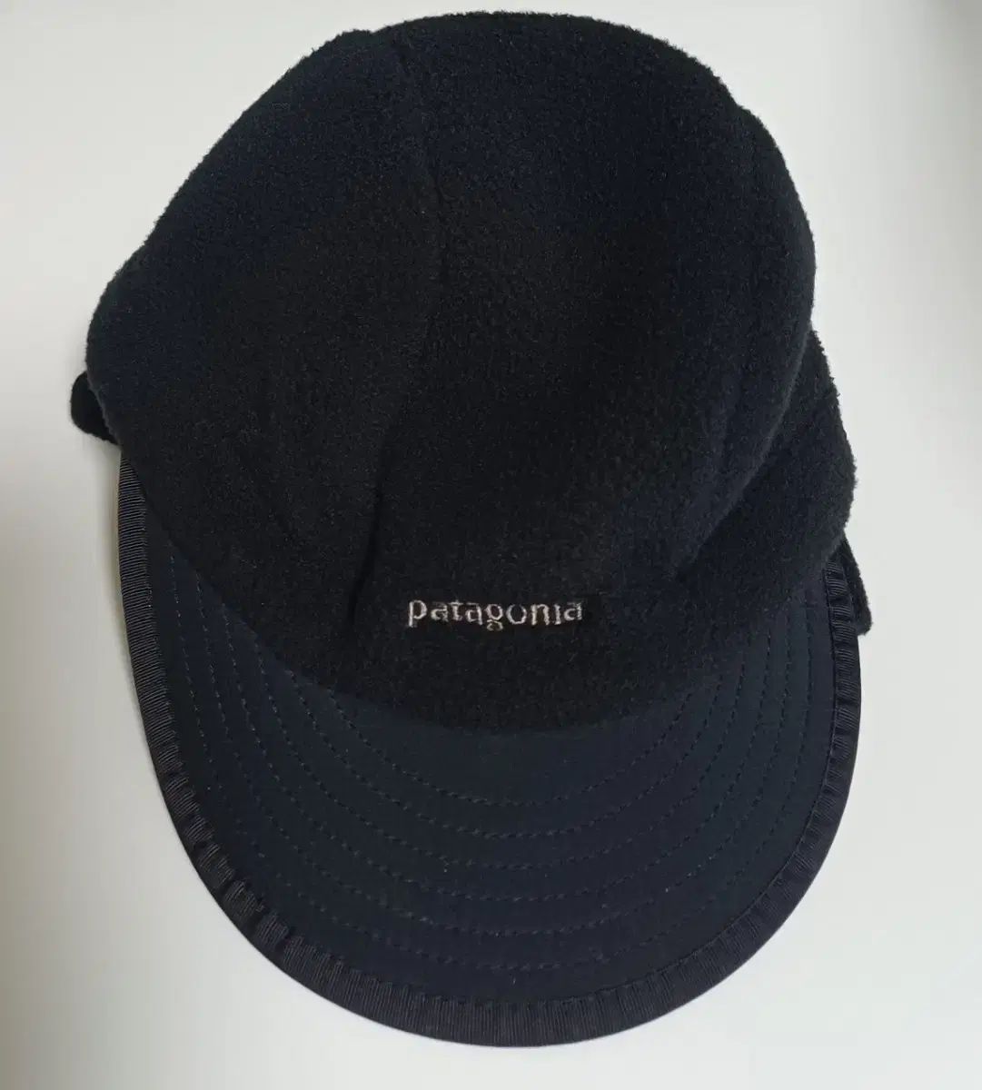 M Patagonia パタゴニア フリース ダックビル イヤーフラップ 帽子