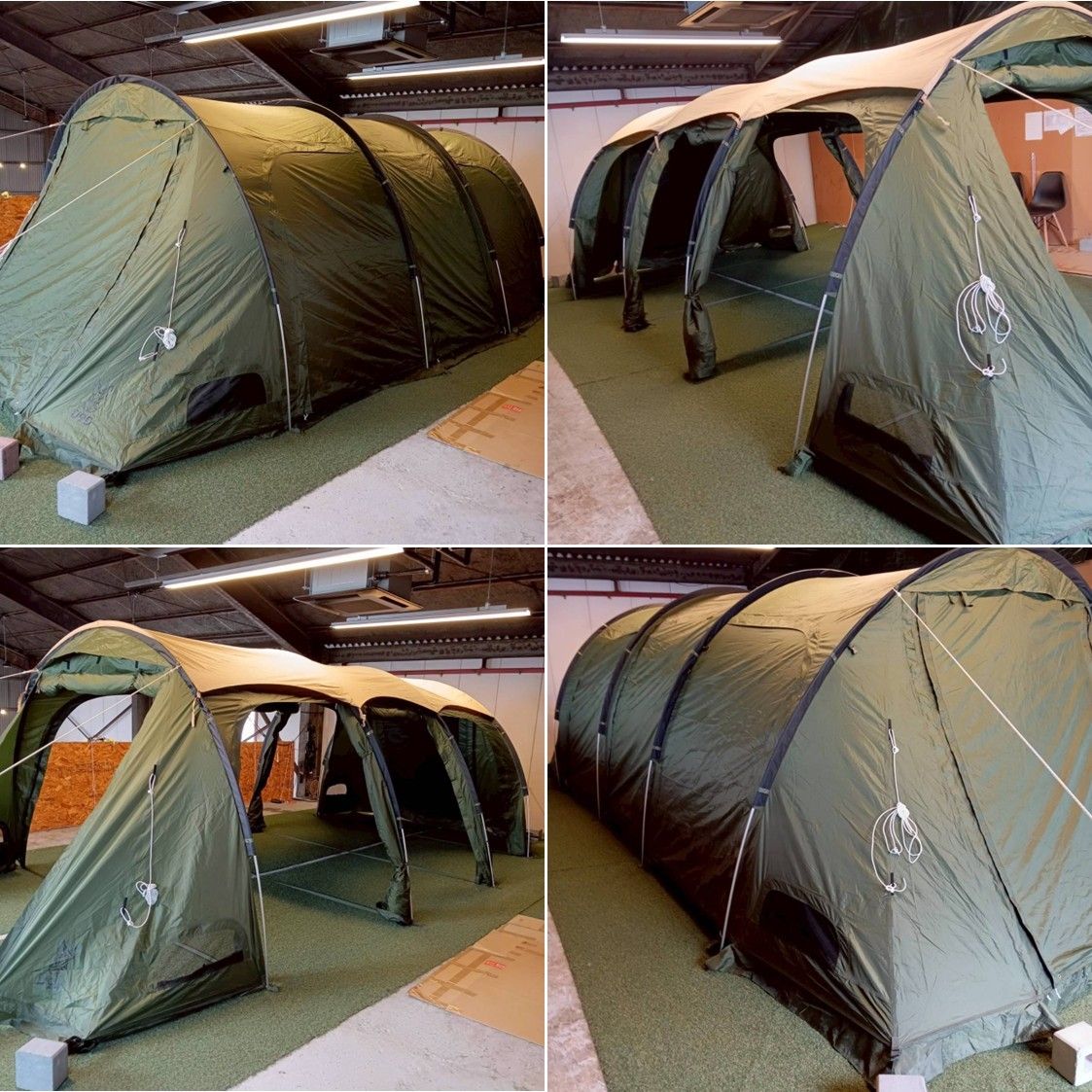 カマボコテント3M カーキ