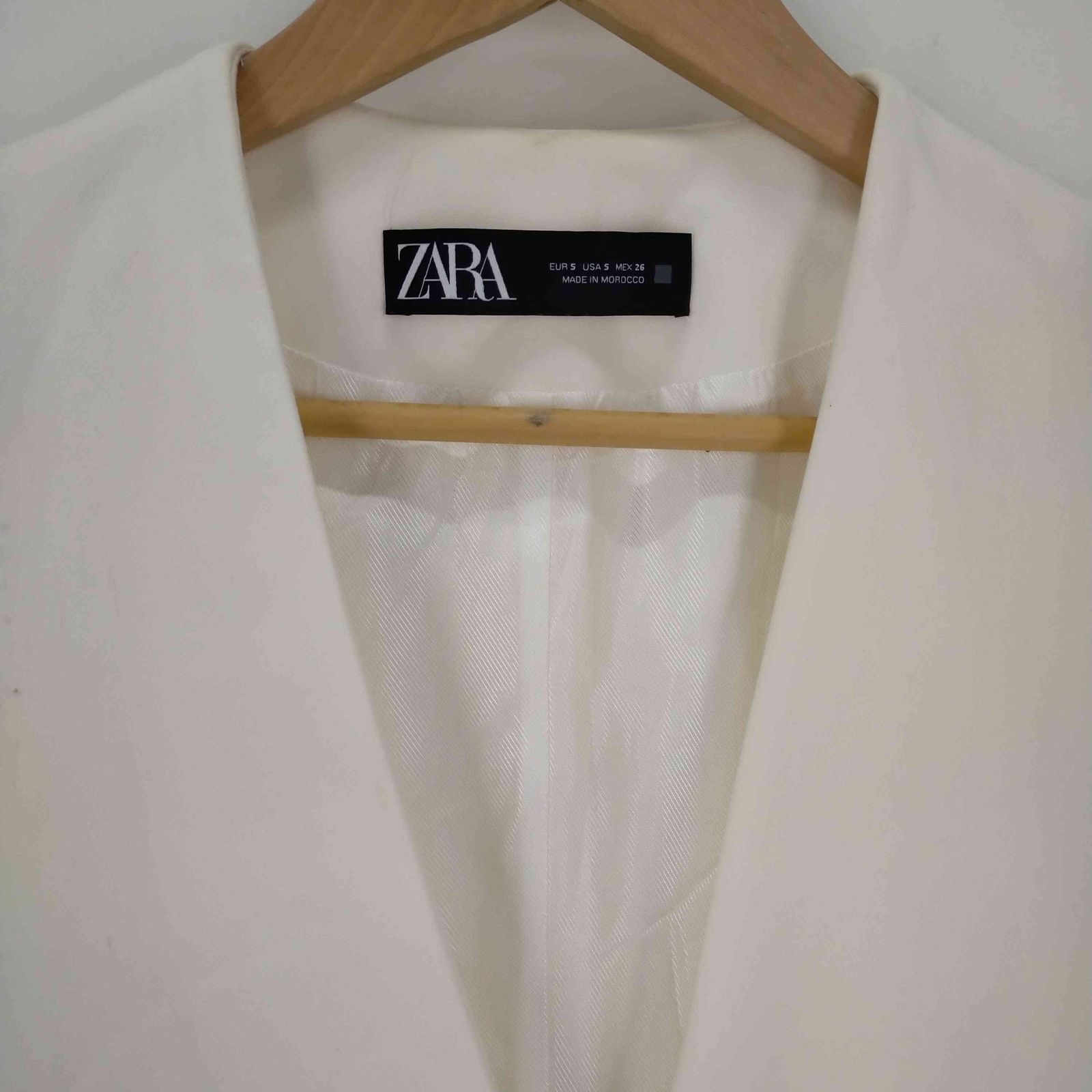 ZARA バックストラップ ベスト ザラ ZARA バックストラップベスト レディース import：S - メルカリ
