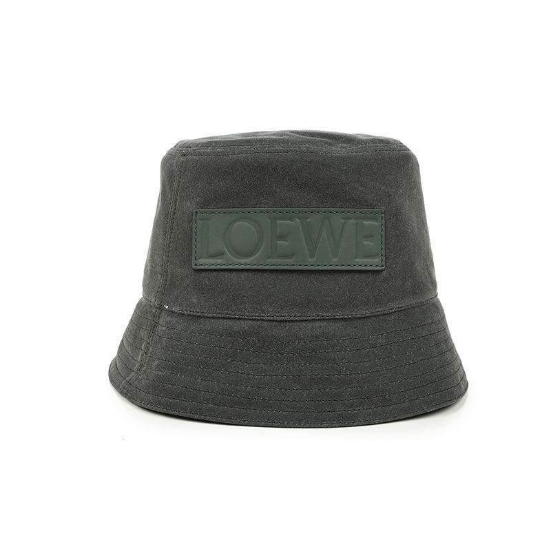 LOEWE ロエベ ワックスドキャンバス バケットハット K820HB1X75 LOEWE ロエベ ワックスドキャンバス バケットハット K820HB1X75