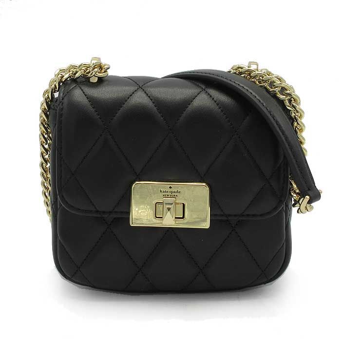 ケイトスペード ニューヨーク ショルダーバッグ レザー キルティング  