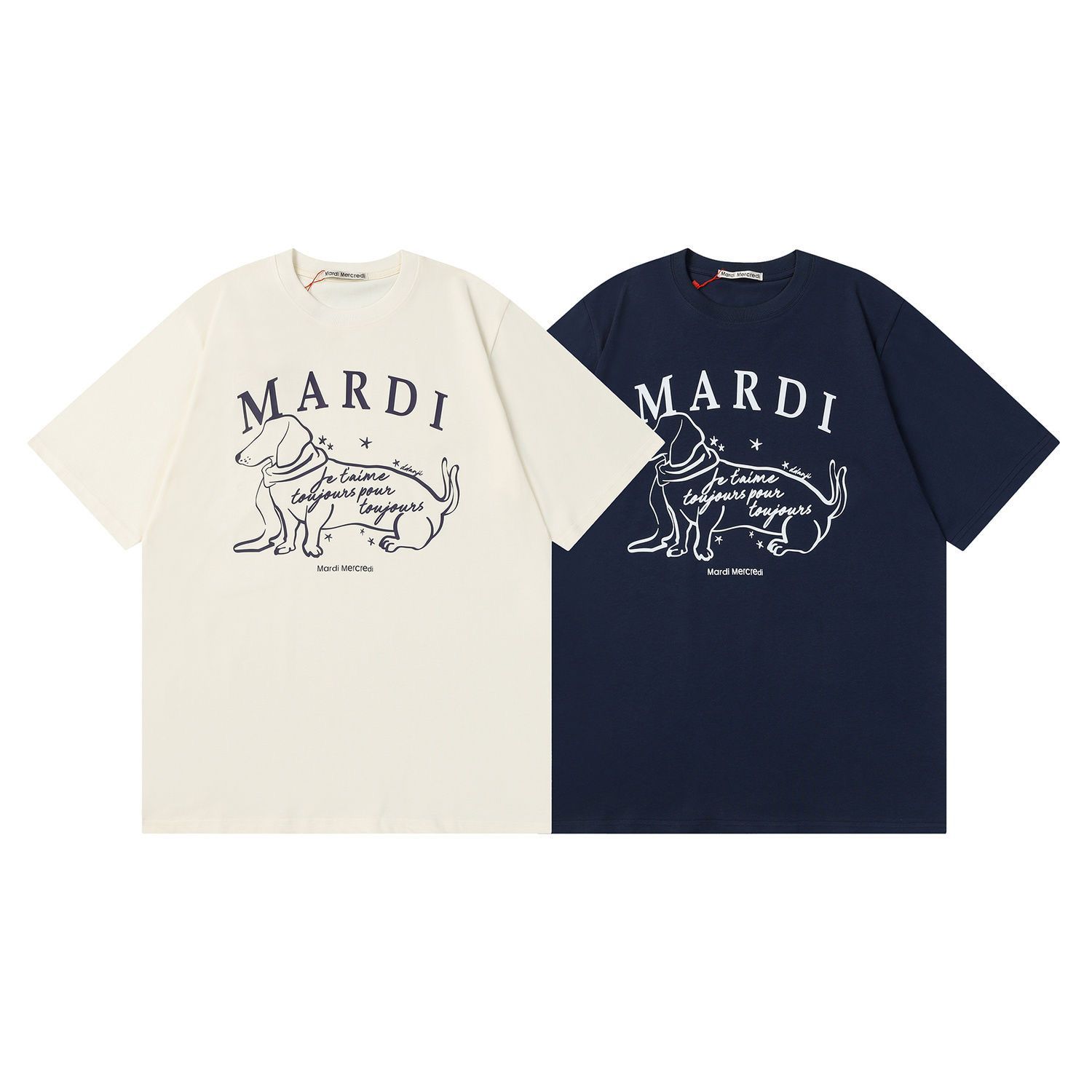 Mardi Mercredi マルディメクルデ 半袖Tシャツ FLOWERMARDI short