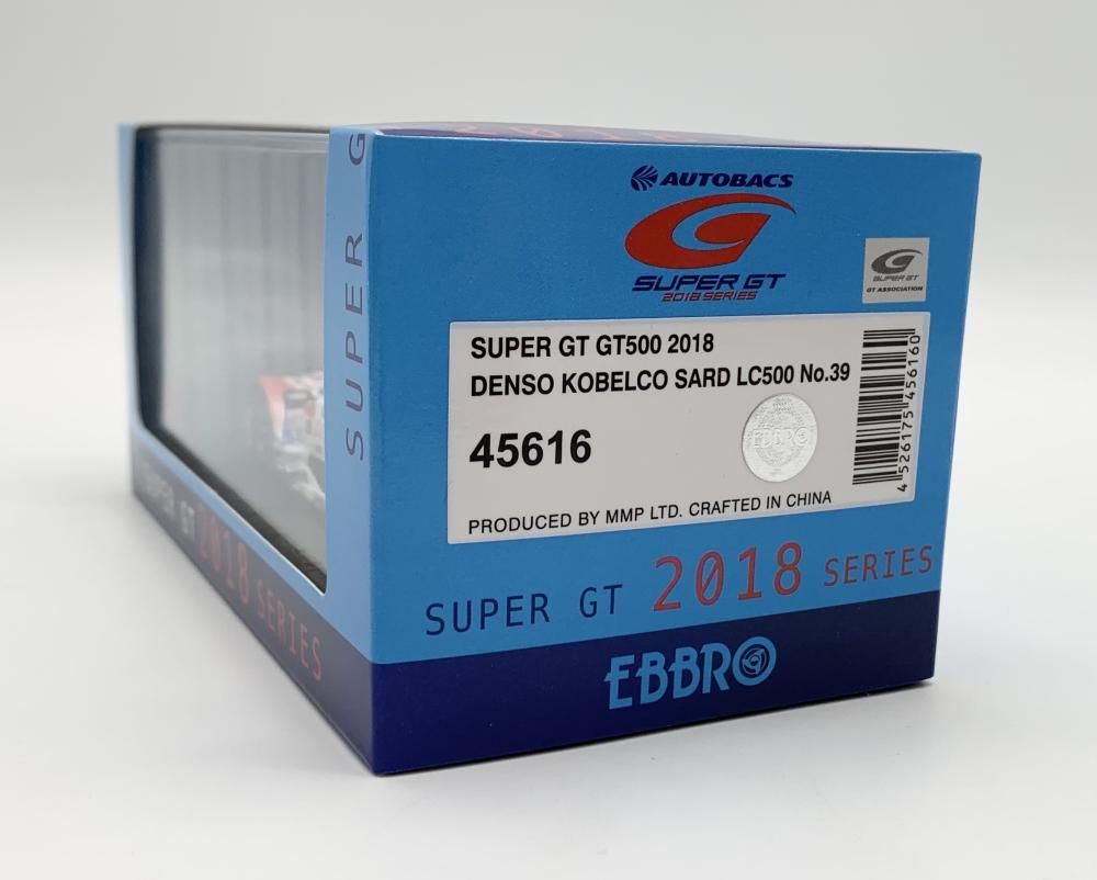 中古】開封 EBRRO エブロ 1/43 デンソー コベルコ SARD LC500