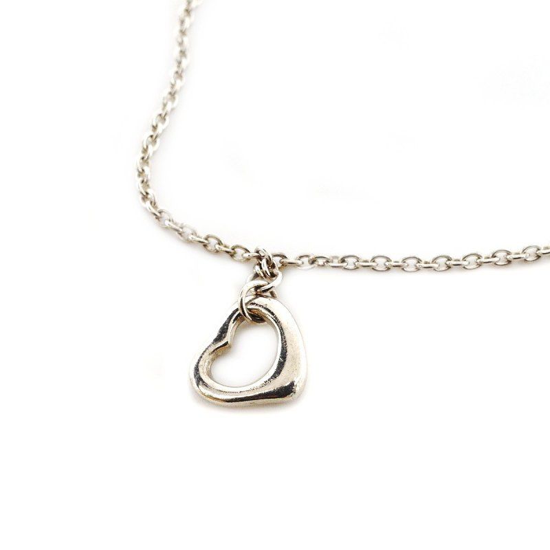 ティファニー Tiffany-Co. オープンハート ブレスレット シルバー925 約3g 6-3-940