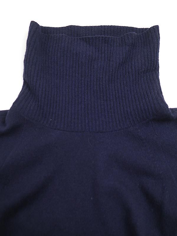 18aw sacai サカイ ジップデザイン タートルネック ニット ワンピース2 b1215 sacai サカイ 18AW タートルネックニット ドッキングワンピース