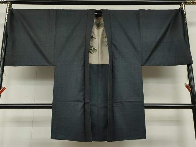 平和屋着物＃男性 本場大島紬 長羽織 100亀甲 総詰め キングサイズ 正絹 CAAT5766id