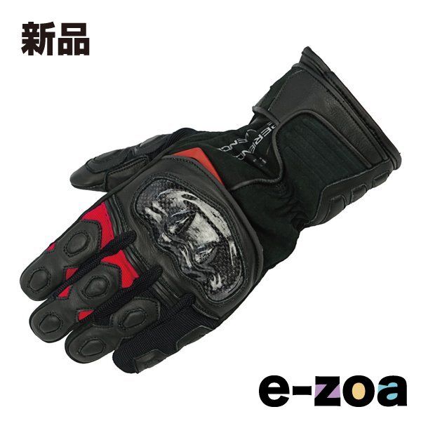 ROUGH-ROAD ラフアンドロード プロテクションツアラーウインターグローブ ブラック レッド-L RR8658BK RD3 2579269