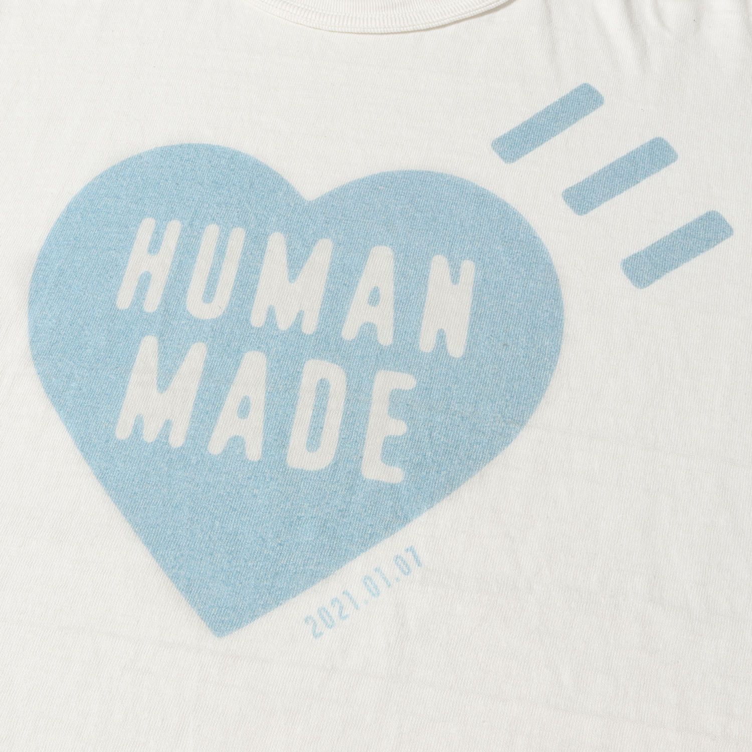 美品 HUMAN MADE ヒューマンメイド Tシャツ サイズ:2XL 21SS デイリー 