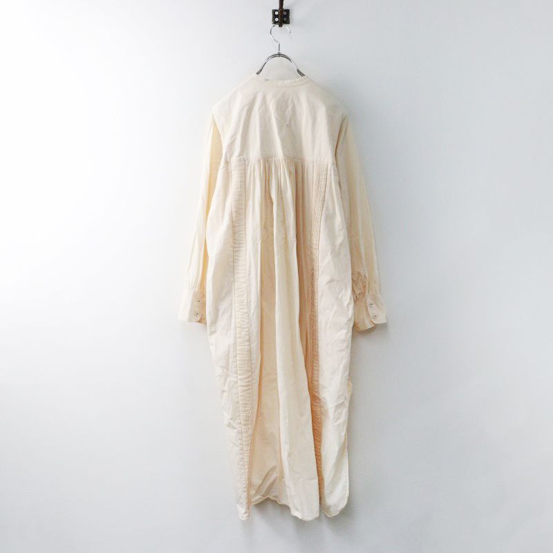 定価4万 フィータ Pheeta コットンクルーネックドレス Trinity 2 ピンク系 ピンタック レース ワンピース インド製