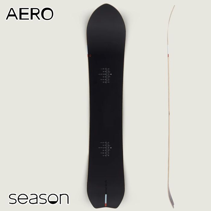 シーズン エクイップメント スノーボード 板 23-24 SEASON Eqpt AERO