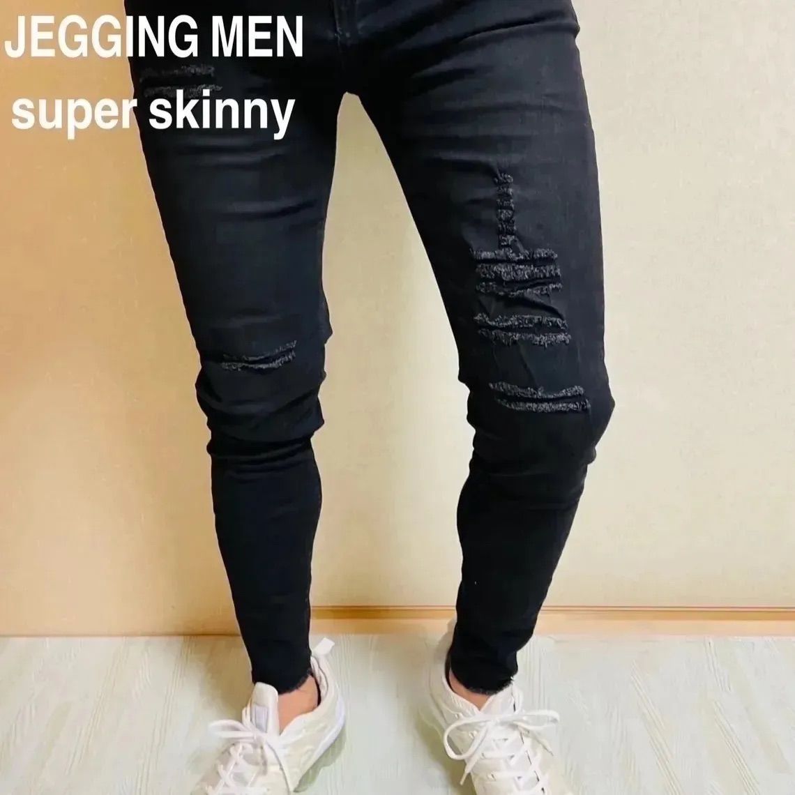 JEGGING MEN ジェギングメン スキニーパンツスキニーデニムスーパースキニーパンツ