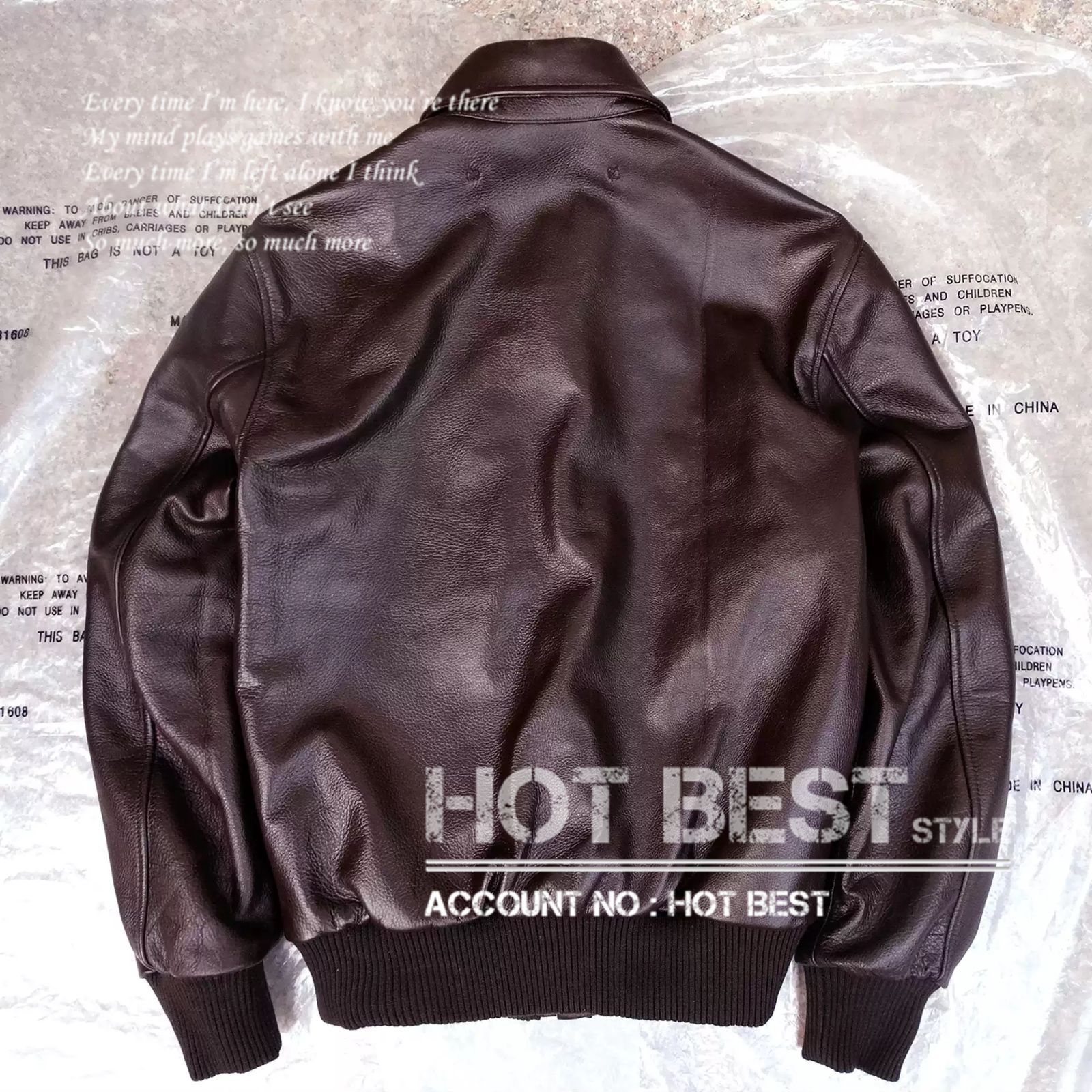 カウハイド 復刻30's USAF TYPE A-2 フライトジャケット メンズ 革