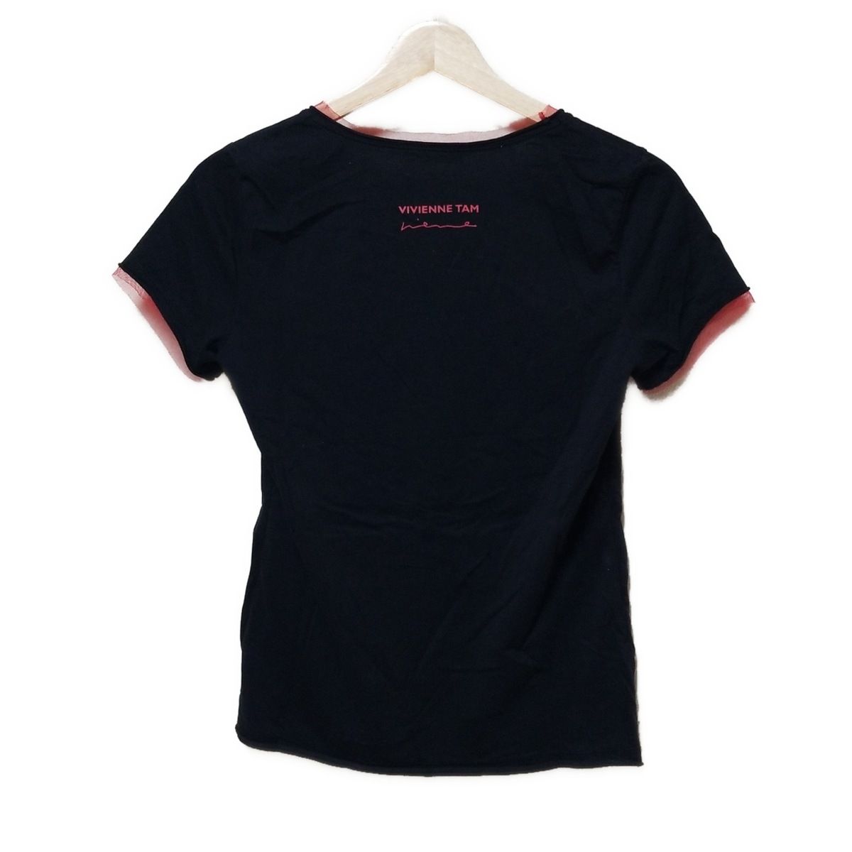 ヴィヴィアンタム 半袖Tシャツ サイズ0 XS レディース美品 - 黒